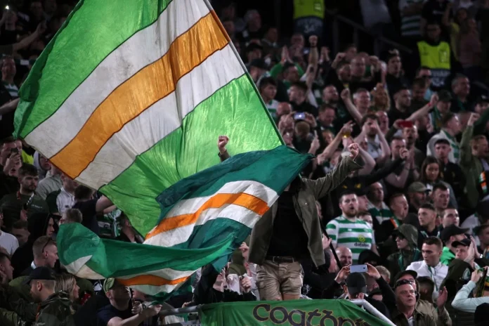 Celtic - kibice 1 Celtic - kibice 1