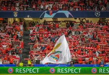 SL Benfica – Celtic F.C. podstawowe składy (15.10.2026) Benfica Lizbona - kibice 3