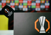 Georgi Kabakov poprowadzi mecz Celtiku z Celtą Vigo w Lidze Europy Liga Europy - logo 4 mikrofon konferencja
